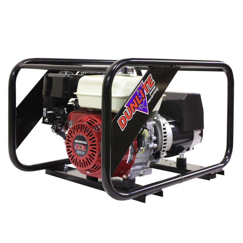 3.3kVA Generator with RCD Protection - Honda Powered