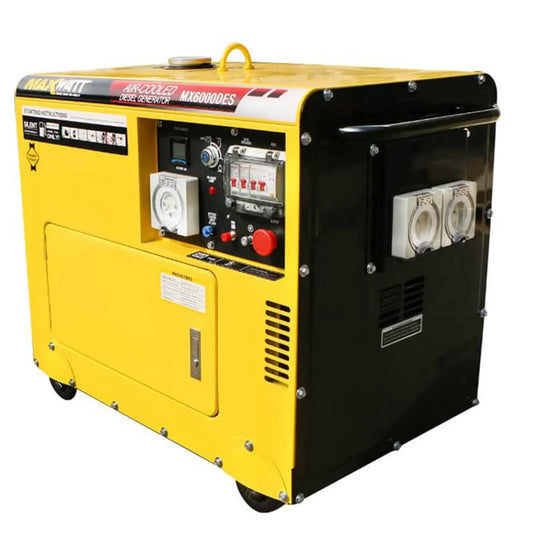 6kVA Silenced Diesel Generator